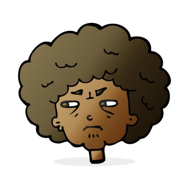 Çizgi filmdeki huysuz yaşlı kadın