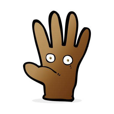 Çizgi filmlerdeki gibi gözleri var.