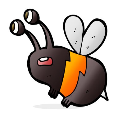 çizgi film korkmuş arı