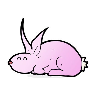 tavşan karikatür çizimi