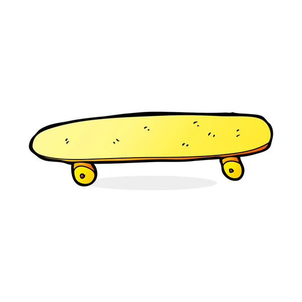 Cartoon illustration of  skateboard — Stock Vector