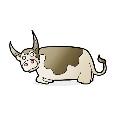 Boğa karikatür çizimi