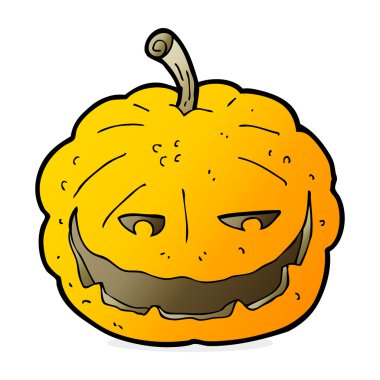 Cadılar Bayramı Balkabağı cartoon