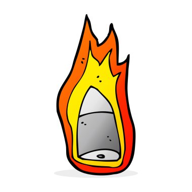 flaming çizgi film kurşun