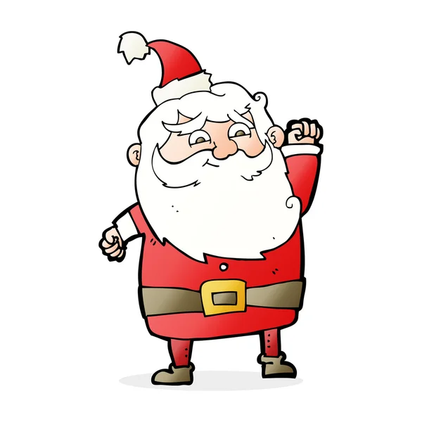 Cartoon santa claus — Stock Vector