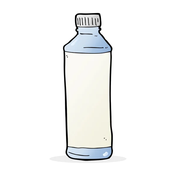 Çizgi film su şişesi — Stok Vektör