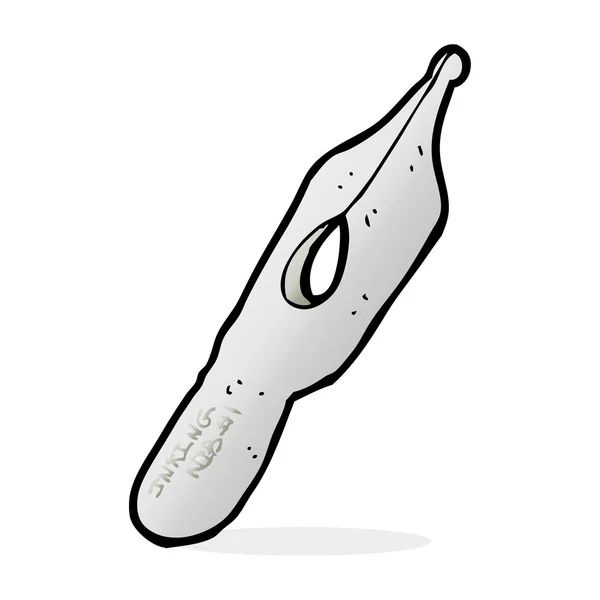 Illustration de dessin animé de plume d'encre — Image vectorielle