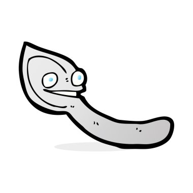 kaşık karikatür çizimi