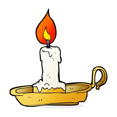 çizgi film eski şamdan