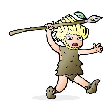 Mağa ra Ada mı karikatür çizimi