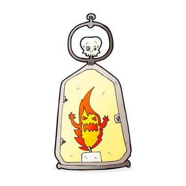 Çizgi Film ürkütücü fener