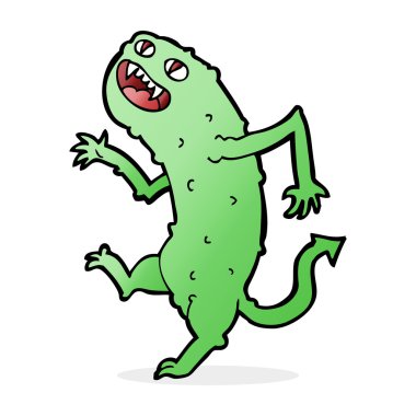 canavar karikatür çizimi