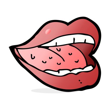 Ağzın gülüyor karikatür