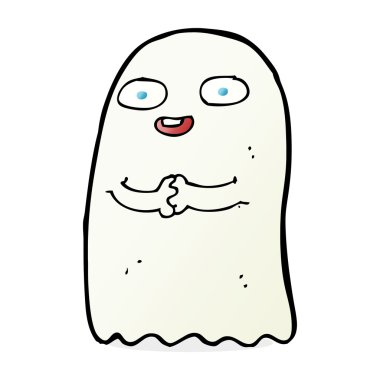 komik karikatür hayalet