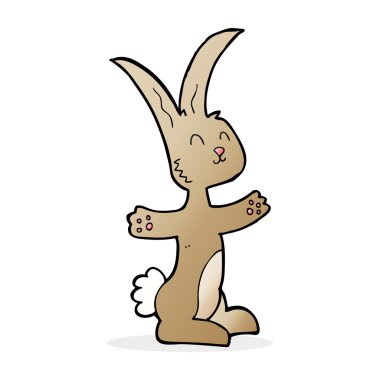 tavşan karikatür çizimi