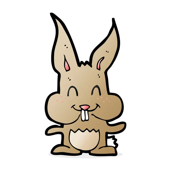 Illustration de dessin animé de lapin — Image vectorielle