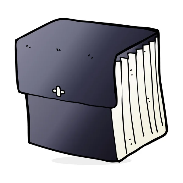 Dibujos animados archivos de negocios — Vector de stock