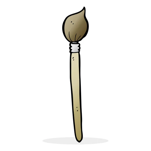 Brosse d'artiste de dessin animé — Image vectorielle