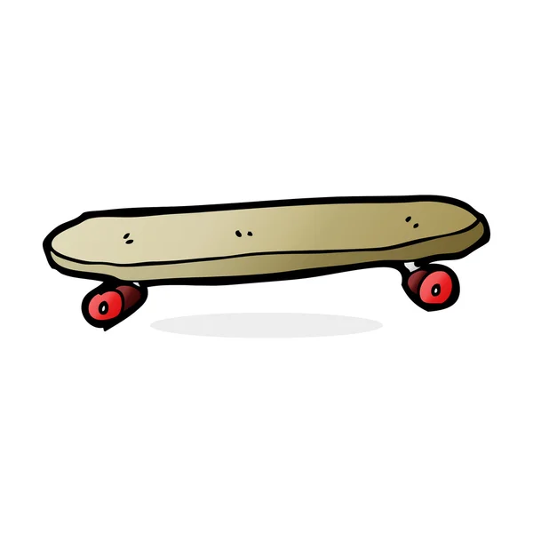 Cartoon illustration of skateboard — Stock Vector