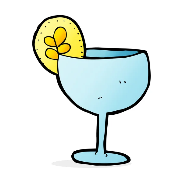 Cartoon afbeelding van cocktail — Stockvector