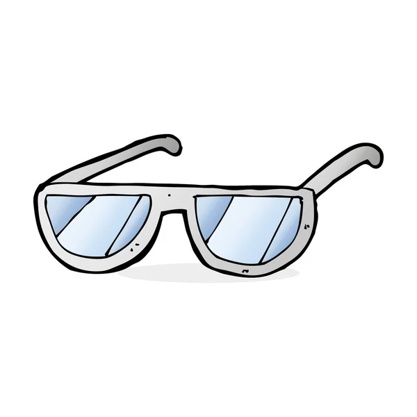 Cartoon illustration av glasögon — Stock vektor