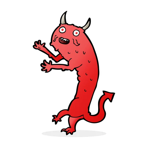 Карикатура на дьявола — стоковый вектор