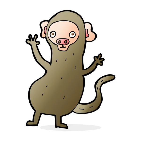 猴子的卡通插图 — 图库矢量图片
