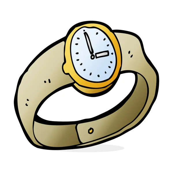 Cartoon wrist watch — Stock Vector