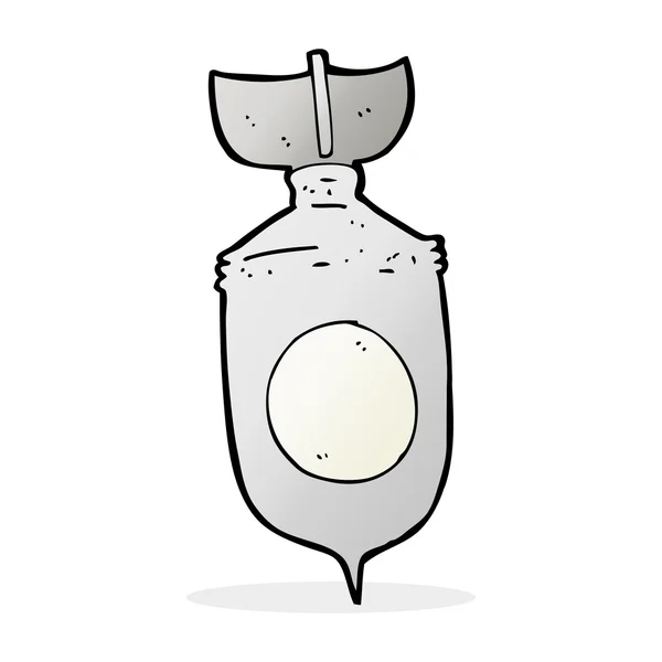 Illustration de dessin animé de bombe — Image vectorielle