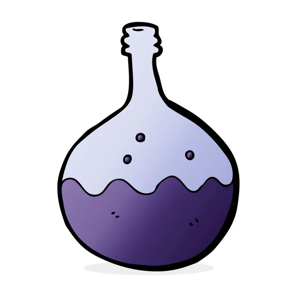 Produits chimiques bouillonnants dessin animé — Image vectorielle