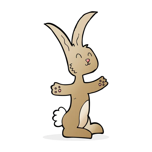 Illustration de dessin animé de lapin — Image vectorielle