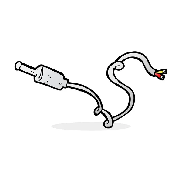 Desenho animado ilustração de plug — Vetor de Stock