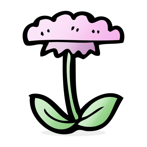 Cartoon flower symbol — Stock Vector