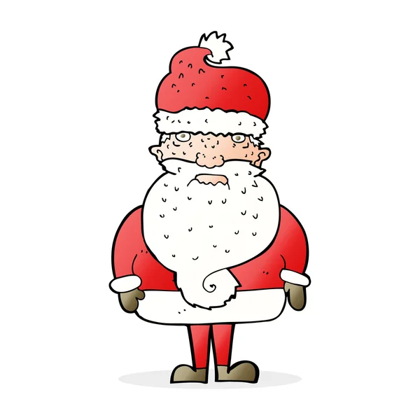 Cartoon santa claus — Stock Vector