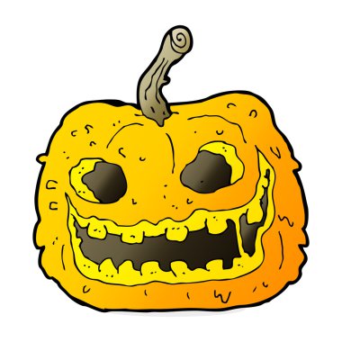 Çizgi Film ürkütücü kabak