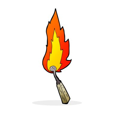 karikatür yanan maç