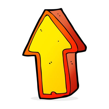 çizgi film ok simgesi