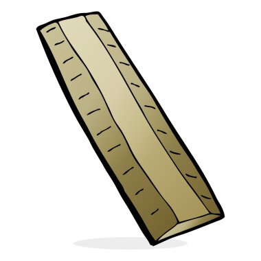 karikatür ahşap cetvel