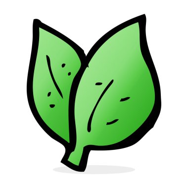 karikatür yaprakları sembolü