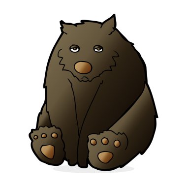 Mutsuz Kara Ayı çizgi filmi