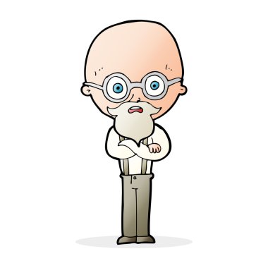 Çizgi film yaşlı adamın canını sıktı.