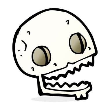 çizgi film korkunç Kurukafa