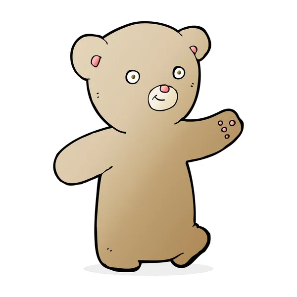 Cartoon teddy bear — Stockvector