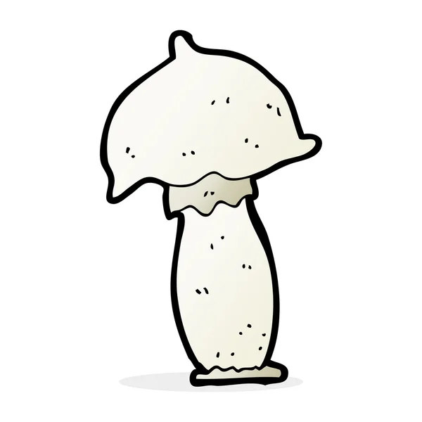 Cartoon afbeelding van paddenstoel — Stockvector
