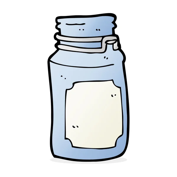 漫画キッチン jar — ストックベクタ