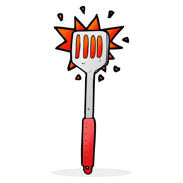 Cartoon kitchen spatula — Stock Vector