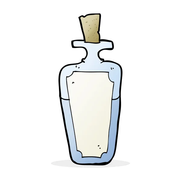 Bouteille de potion dessin animé — Image vectorielle