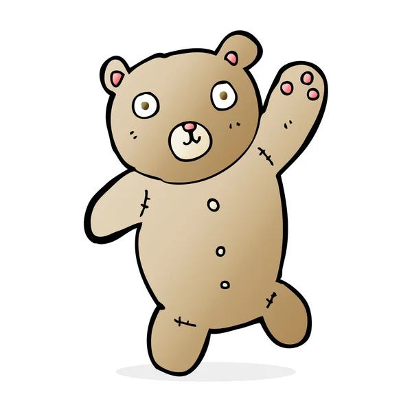Καρτούν χαριτωμένο αρκουδάκι — Διανυσματικό Αρχείο
