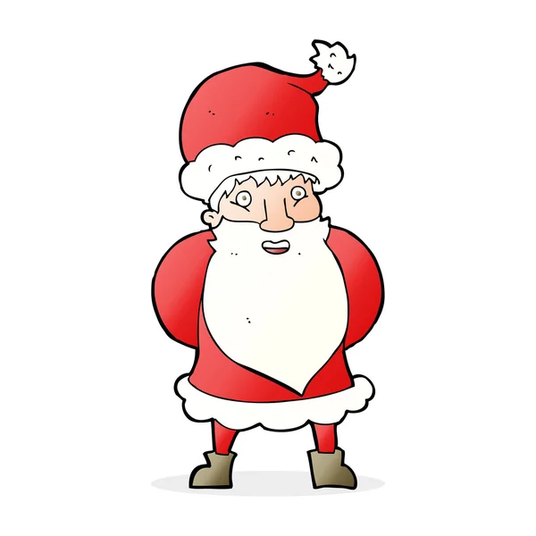 Cartoon santa claus — Stock Vector