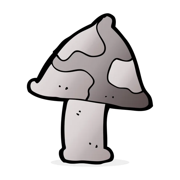 Desenho animado ilustração de toadstool —  Vetores de Stock